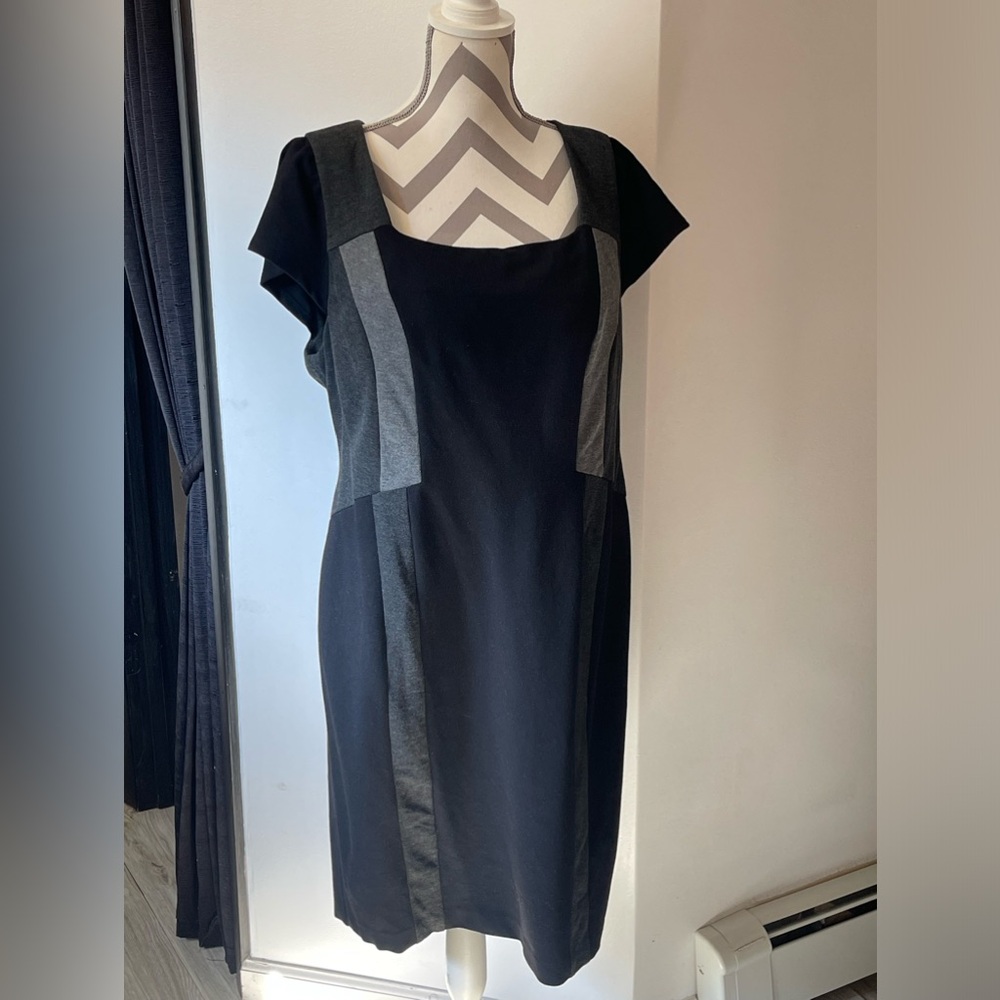 Colorblock Sheath Dress